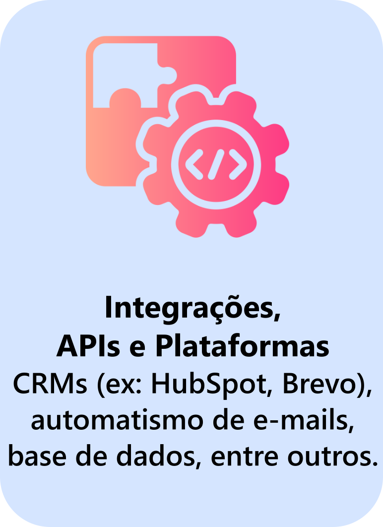 Integrações, APIs e Plataformas